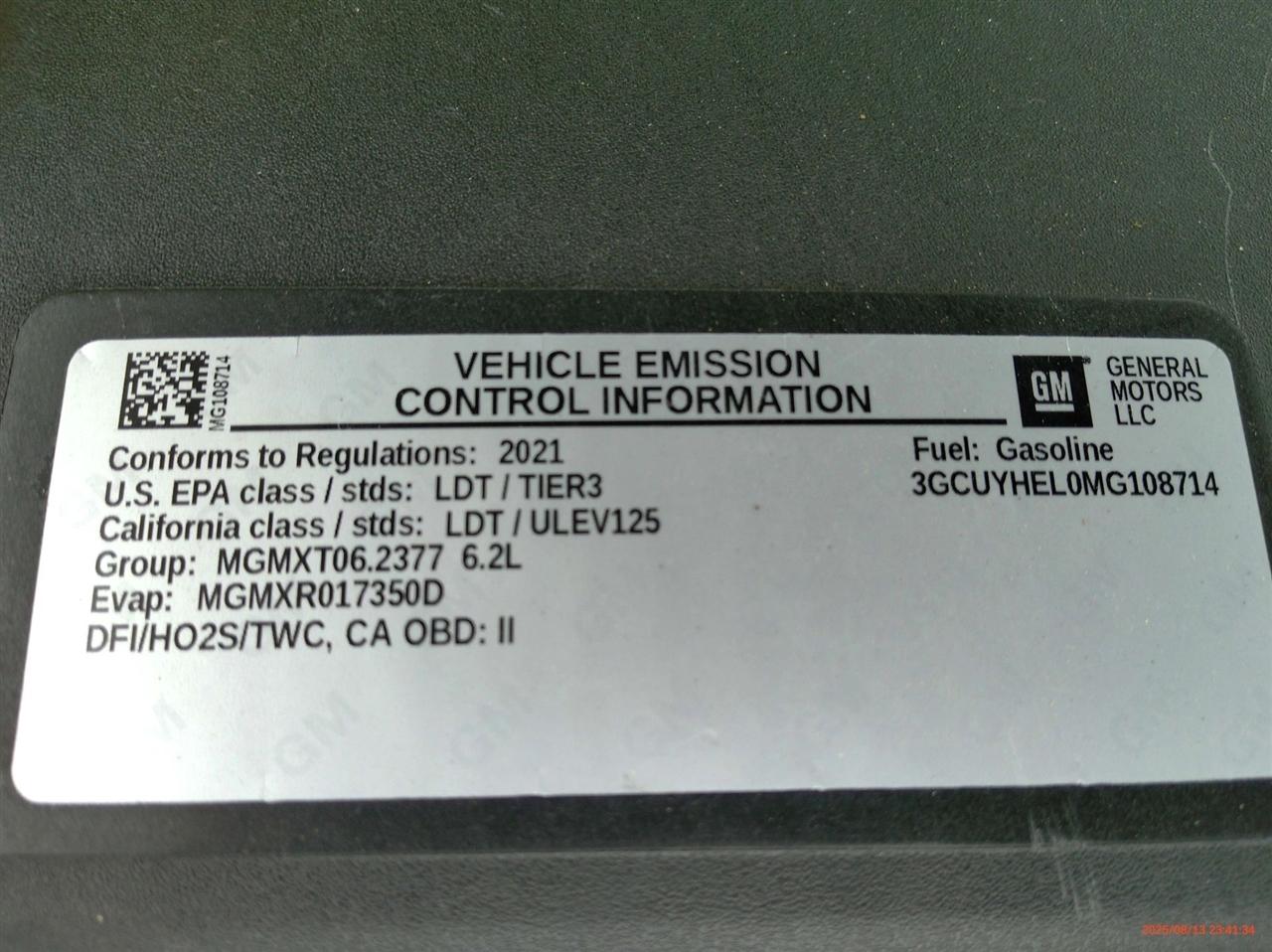 Chevrolet Silverado 1500 4WD Crew Cab 147" High Country 2021