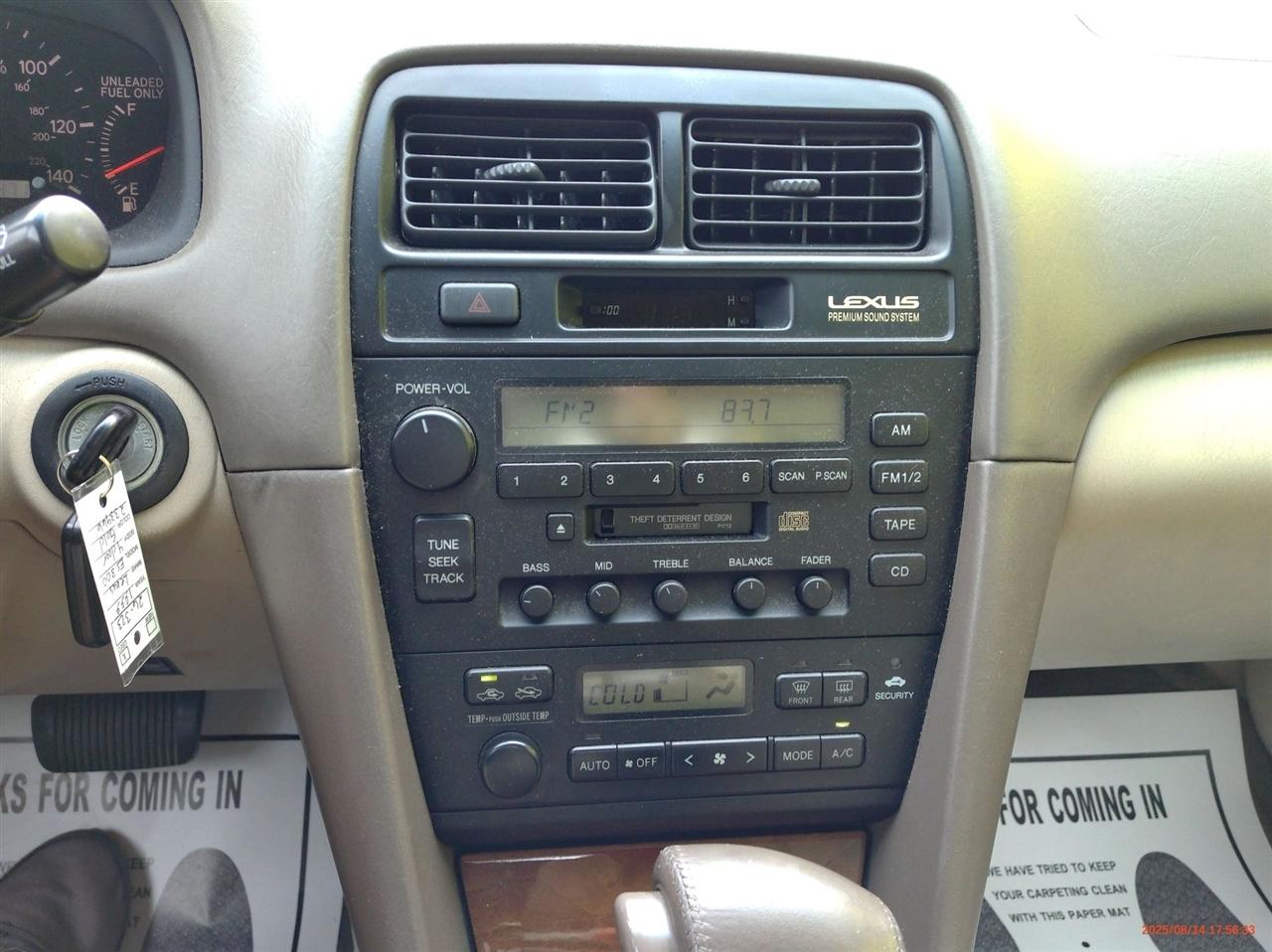 Lexus ES 300 Luxury Sport Sdn 4dr Sdn 1999