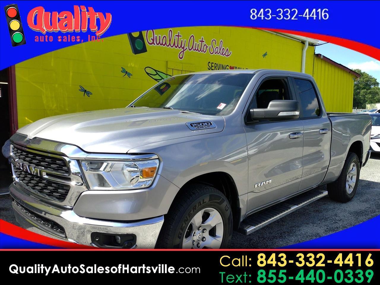 RAM 1500 Big Horn 4x2 Quad Cab 6'4" Box 2022