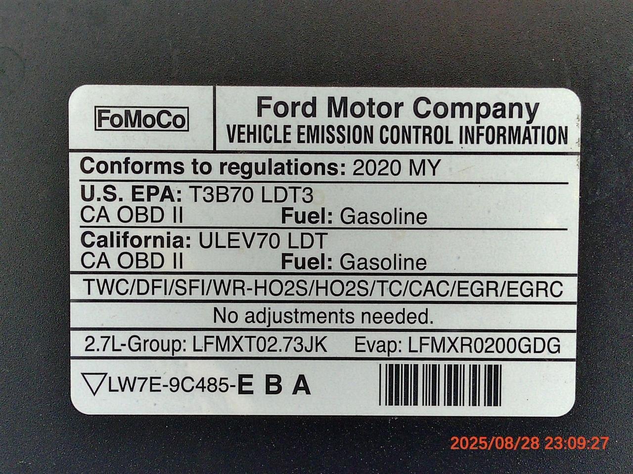Ford F-150 Lariat 2WD SuperCrew 5.5' Box 2020