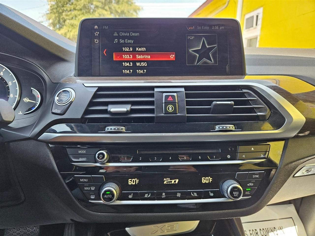 BMW X3 sDrive30i Sports Activity Vehicle 2019