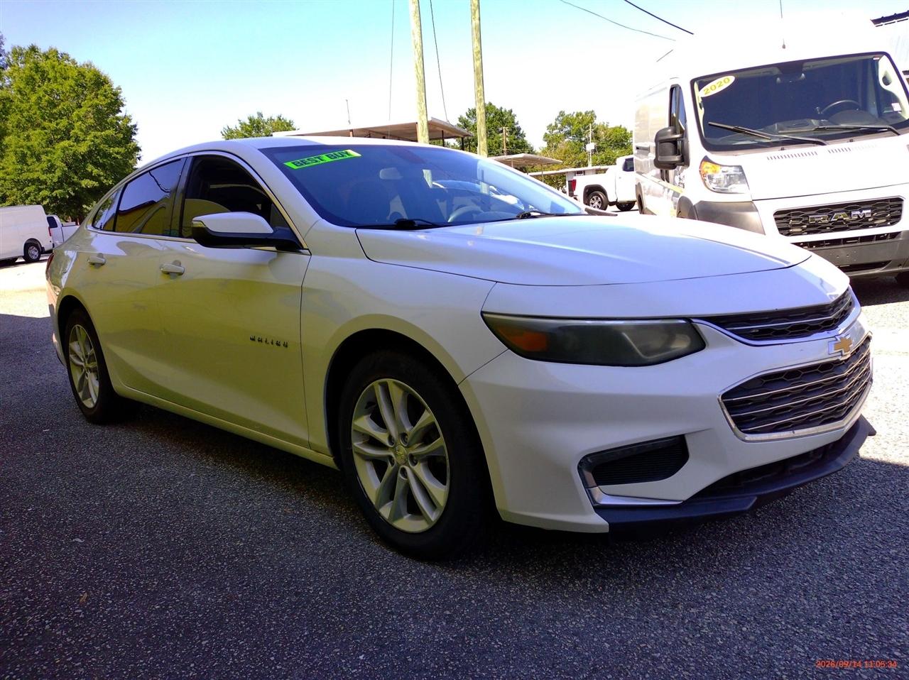 Chevrolet Malibu 4dr Sdn LT w/1LT 2018