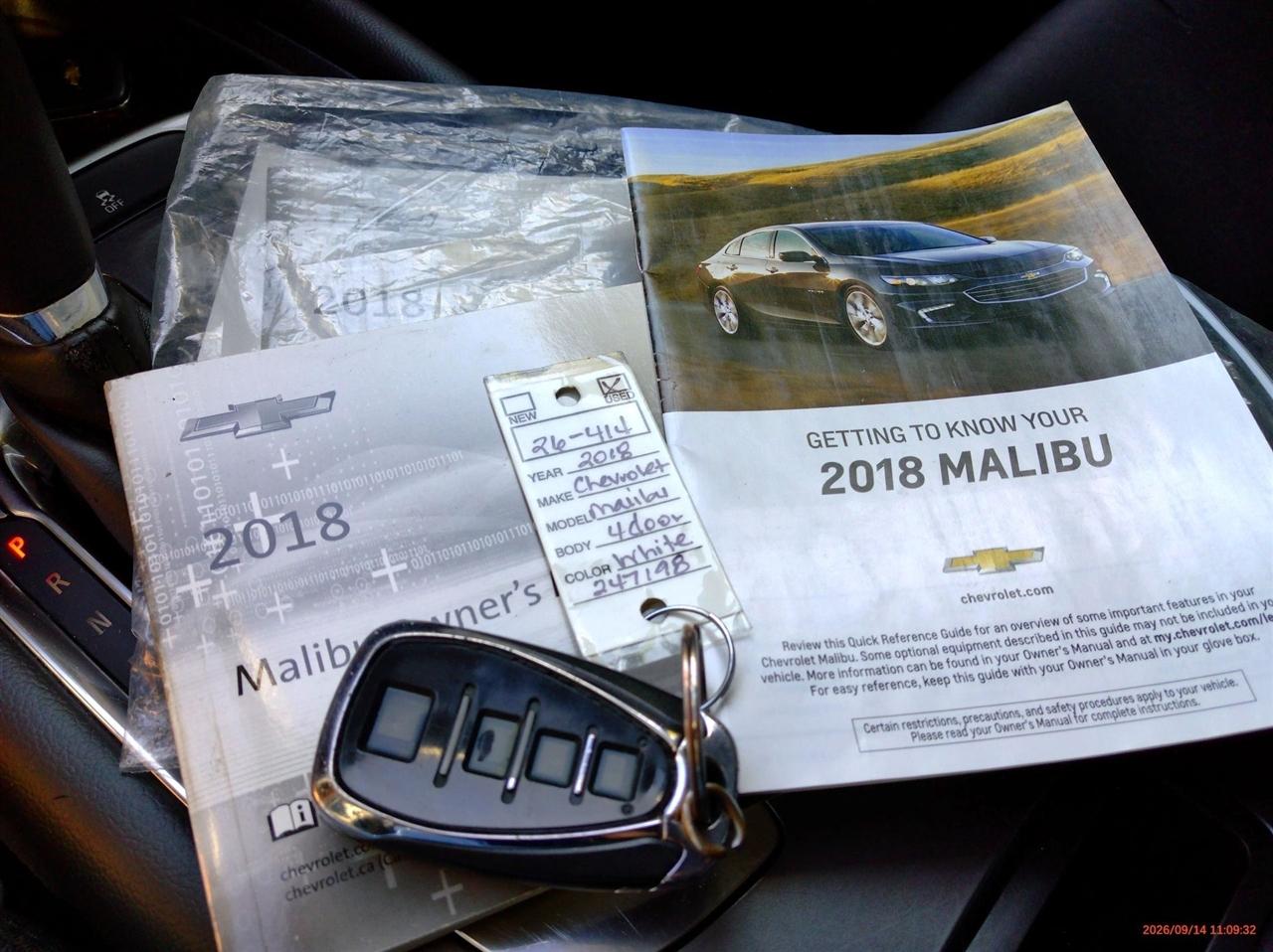 Chevrolet Malibu 4dr Sdn LT w/1LT 2018