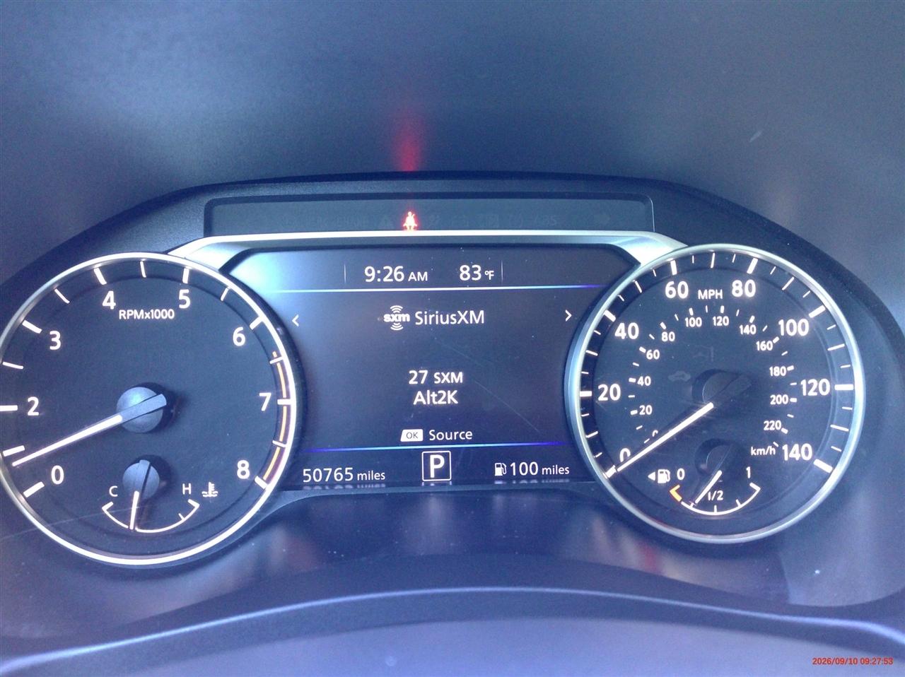Nissan Altima SV FWD 2025