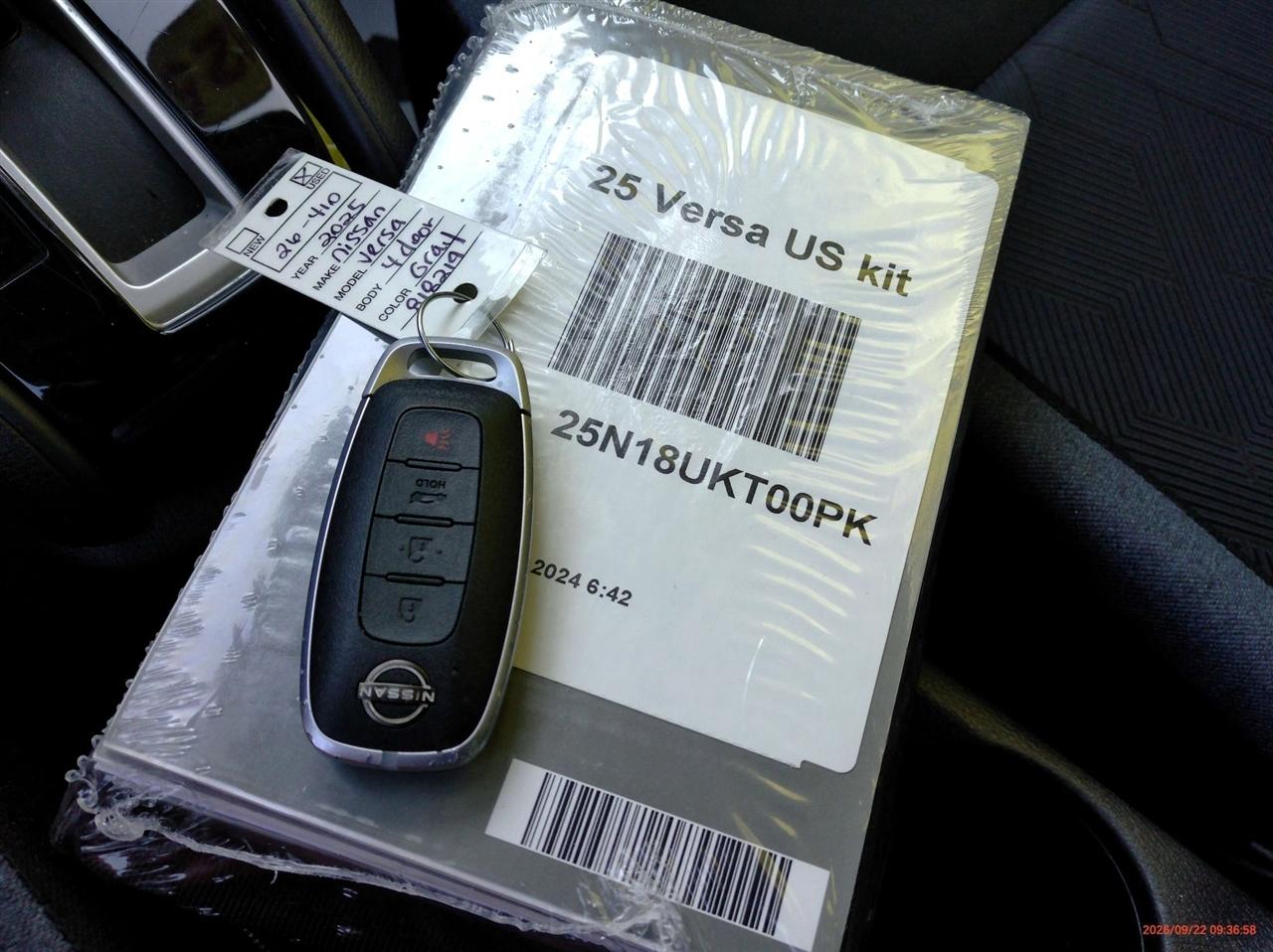 Nissan Versa SV CVT 2025