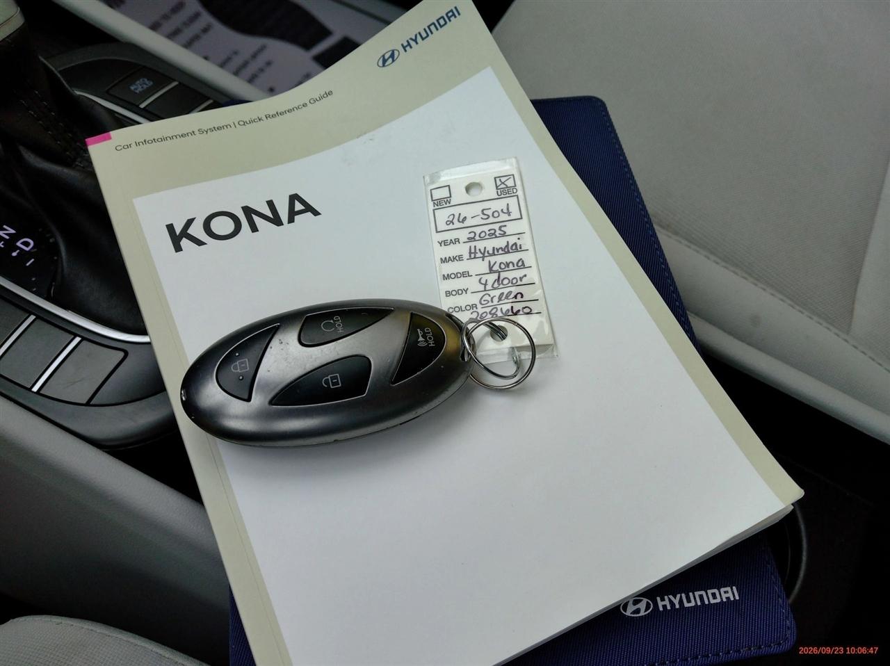 Hyundai Kona SEL FWD 2025