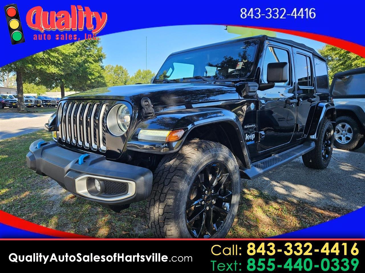 Jeep Wrangler 4xe Unlimited Sahara 4x4 2022