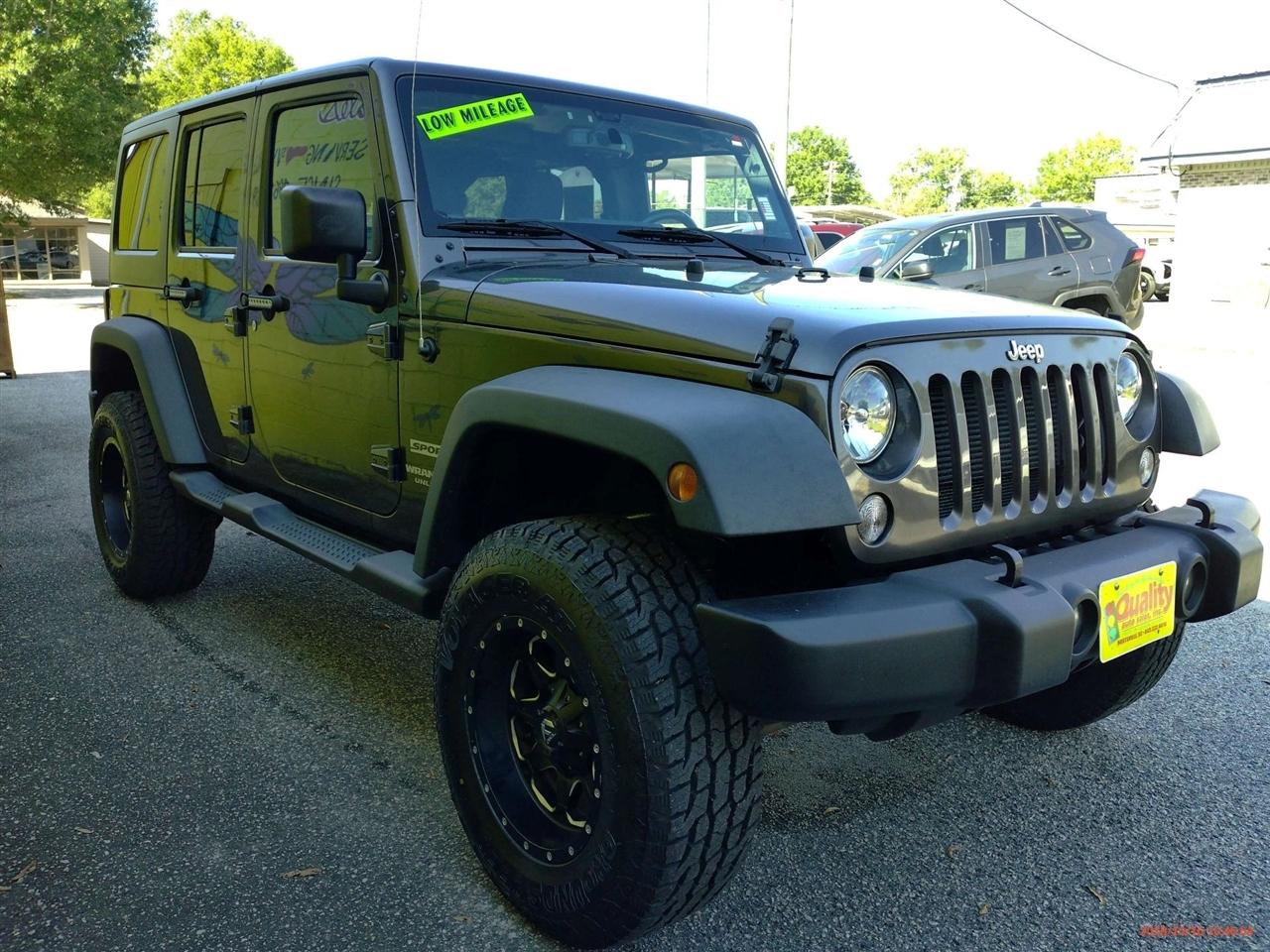 Jeep Wrangler Unlimited Sport 4x4 2017