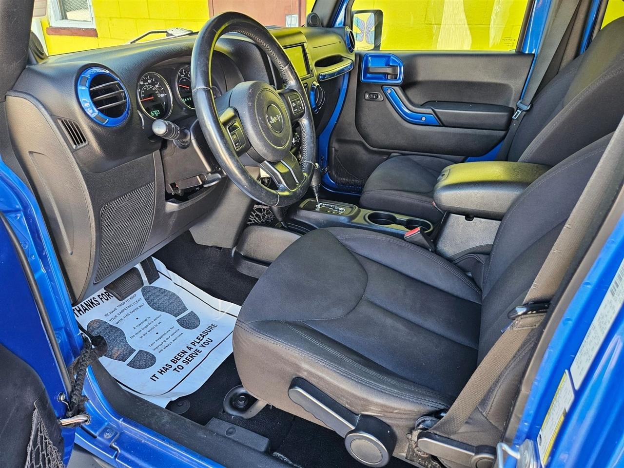 Jeep Wrangler Unlimited 4WD 4dr Sport 2014