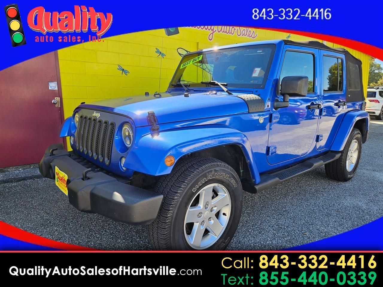 Jeep Wrangler Unlimited 4WD 4dr Sport 2014