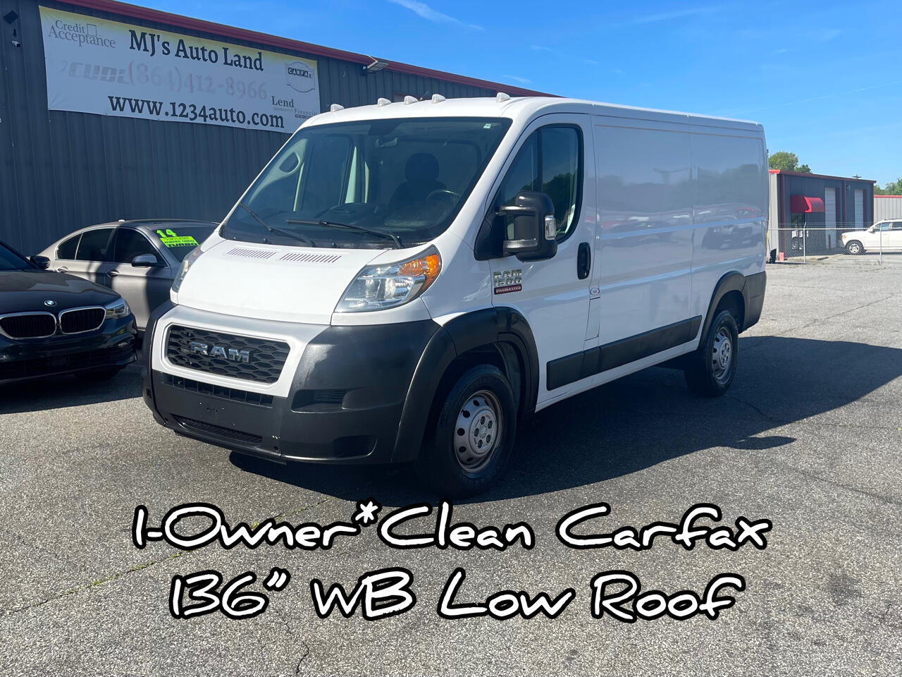 RAM Promaster 1500 Low Roof 136-in. WB 2019