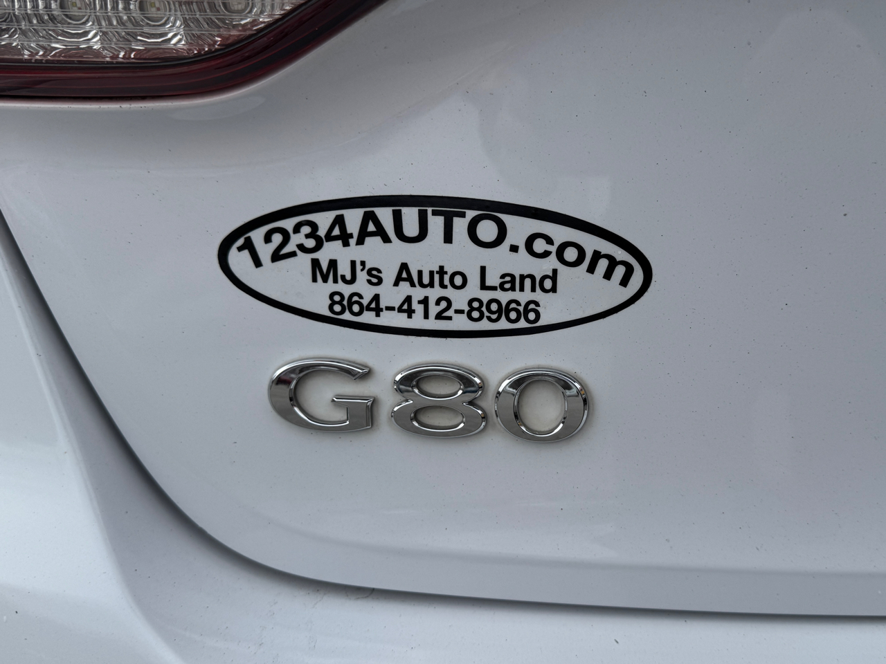 Genesis G80 3.8 2018