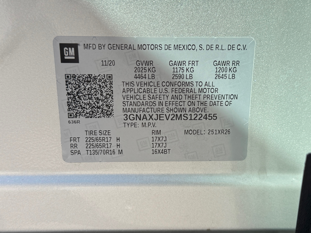 Chevrolet Equinox LT 2021