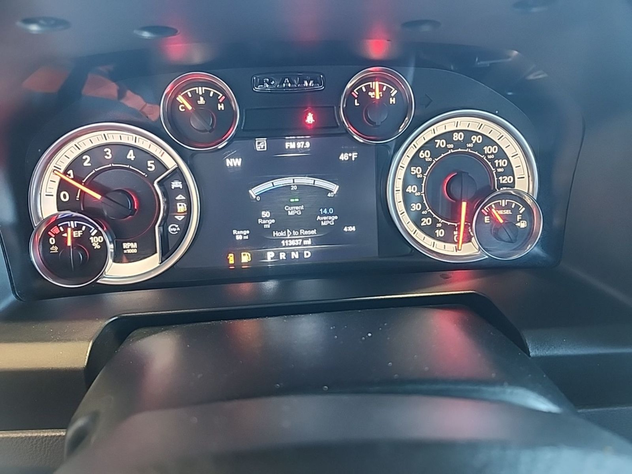 RAM 1500 Big Horn Crew Cab 4WD 2017