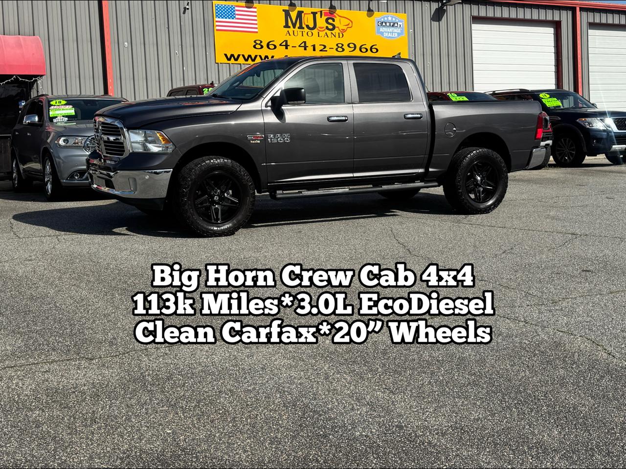 2017 RAM 1500 Big Horn Crew Cab 4WD