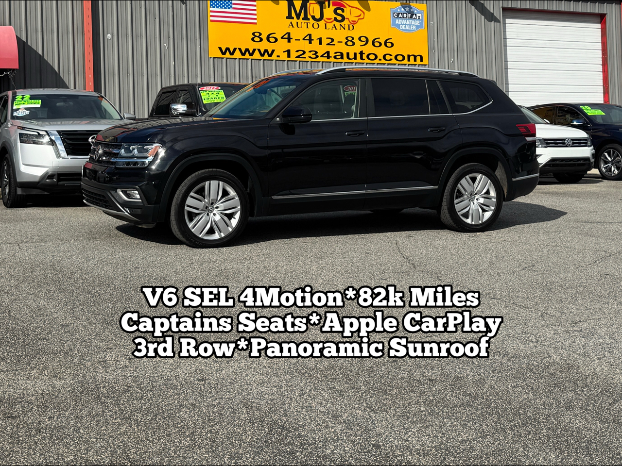 Volkswagen Atlas V6 SEL 4MOTION 2019