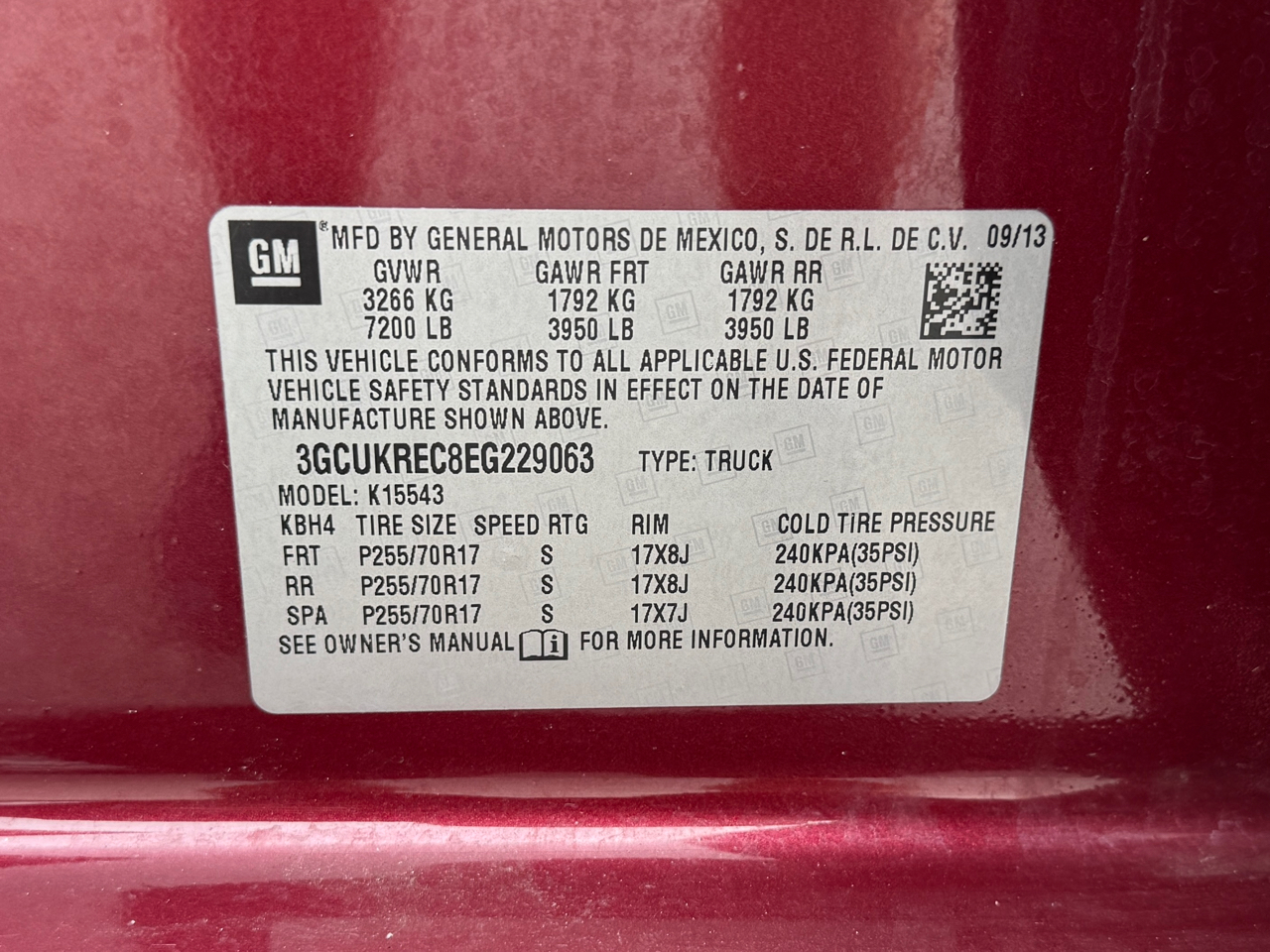 Chevrolet Silverado 1500 LT Crew Cab 4WD 2014