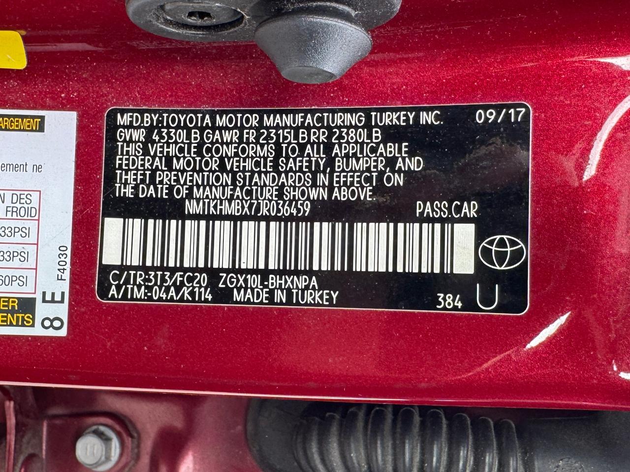 Toyota C-HR XLE Premium 2018