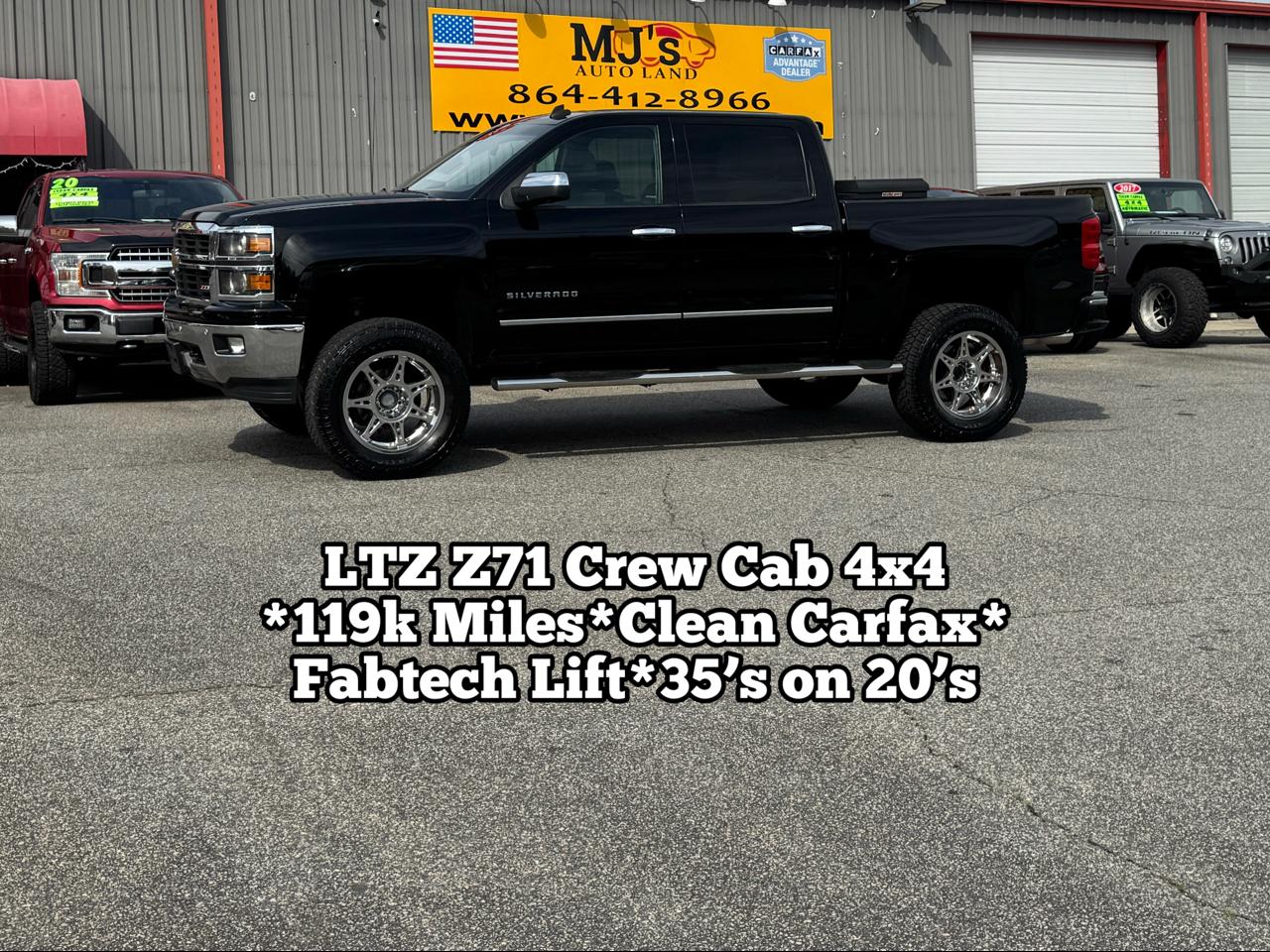 2014 Chevrolet Silverado 1500 LTZ Z71 Crew Cab 4WD