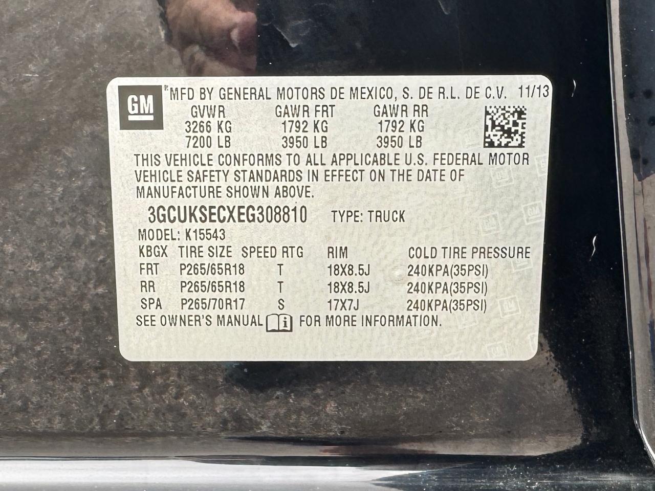 Chevrolet Silverado 1500 LTZ Z71 Crew Cab 4WD 2014