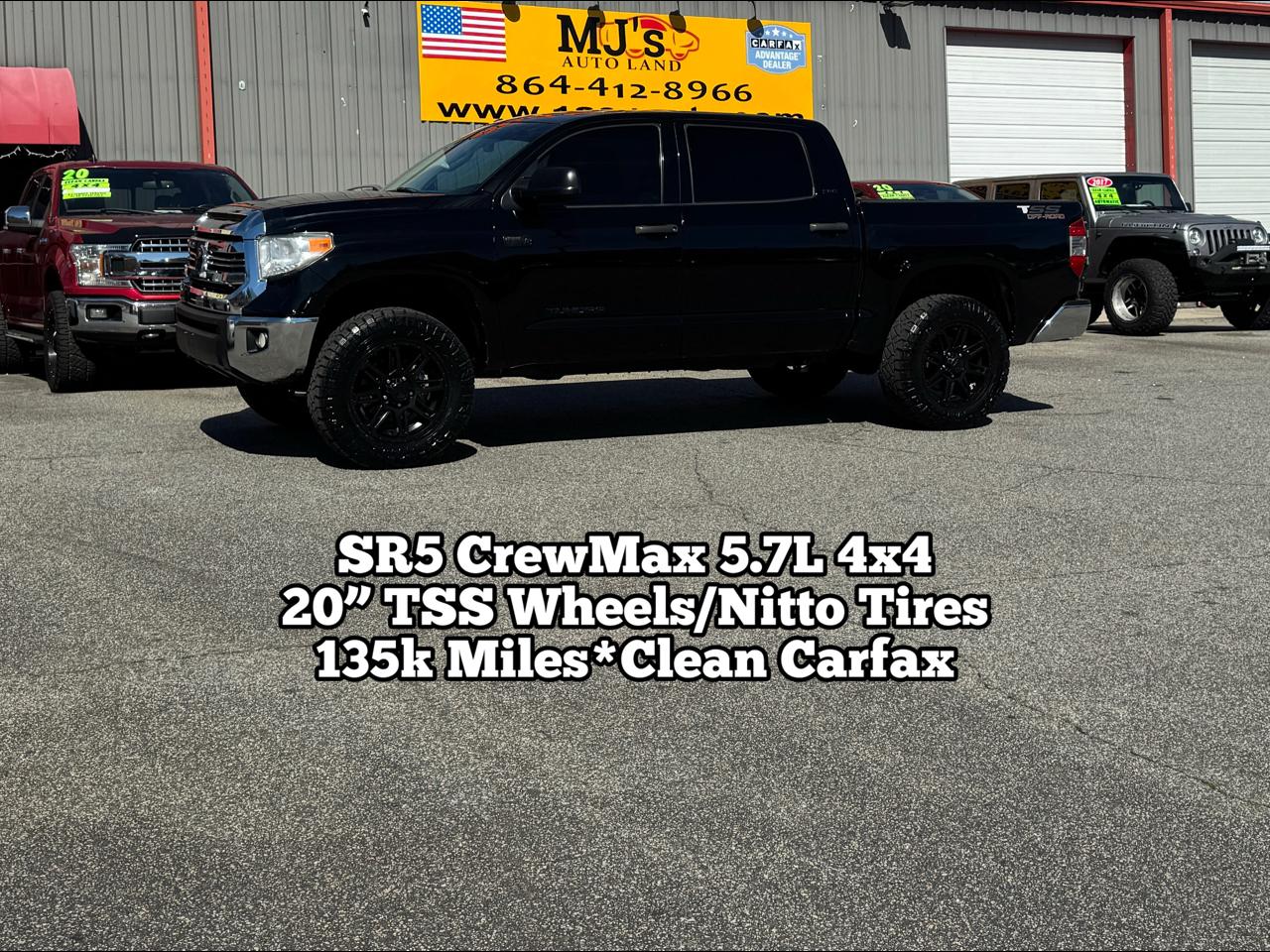 Toyota Tundra SR5 CrewMax 5.7L 4WD 2017