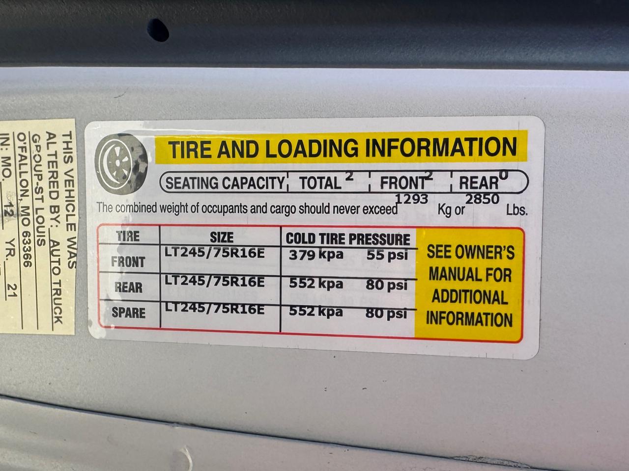 Chevrolet Express  2021