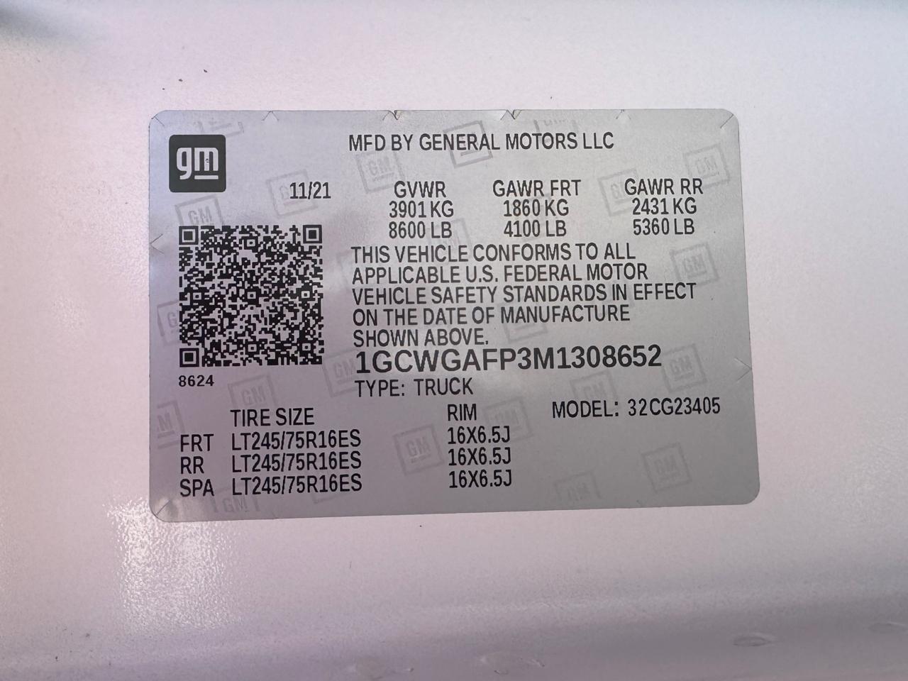 Chevrolet Express  2021