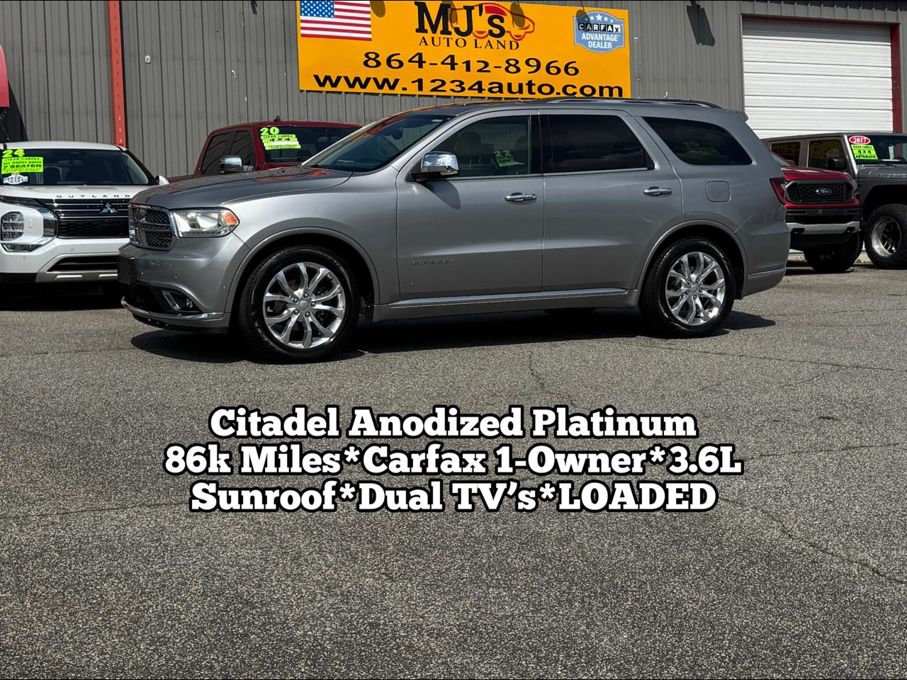 2018 Dodge Durango Citadel Anodized Platinum