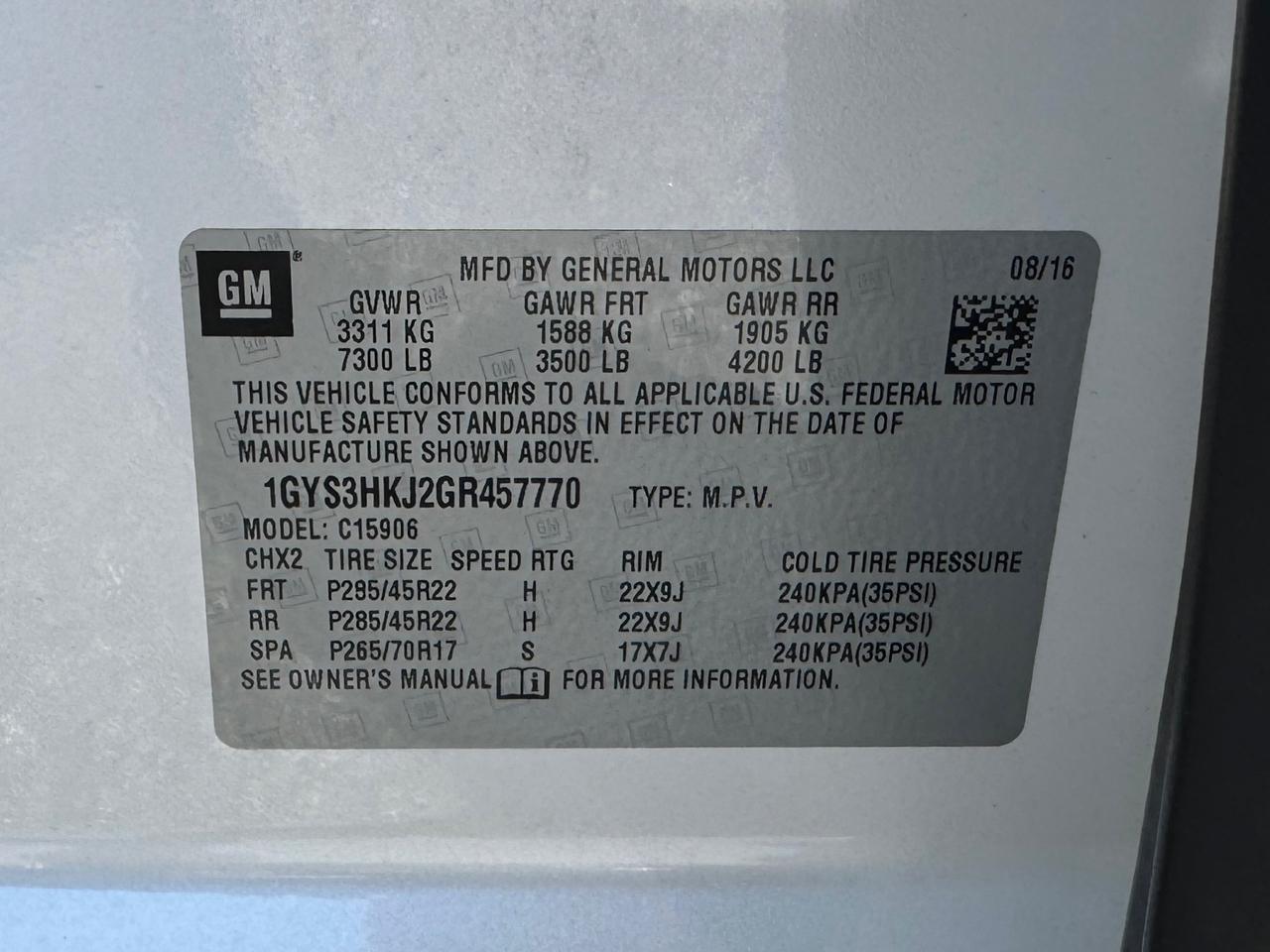 Cadillac Escalade ESV Luxury 2016