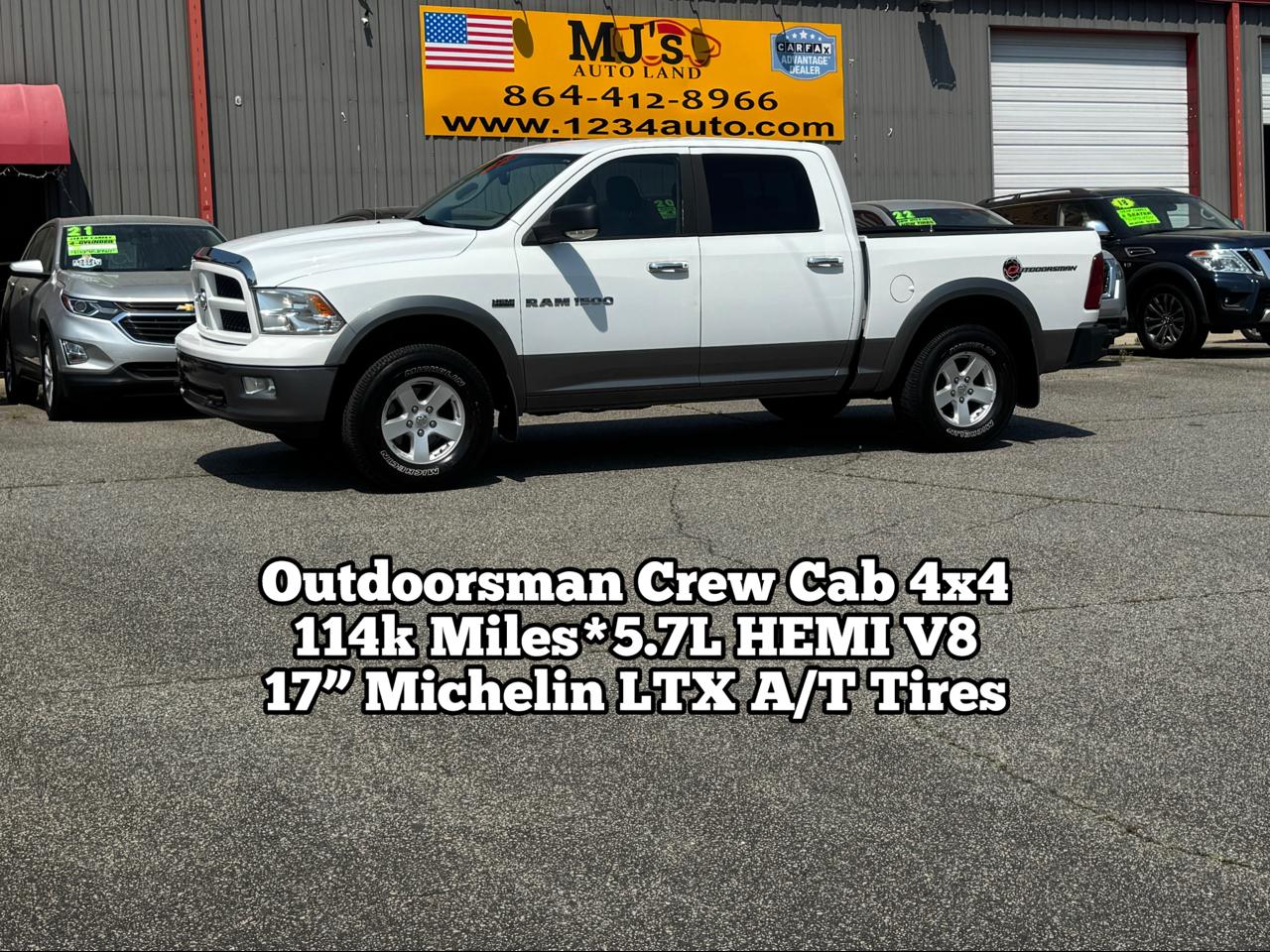 2011 RAM 1500 Outdoorsman Crew Cab 4WD