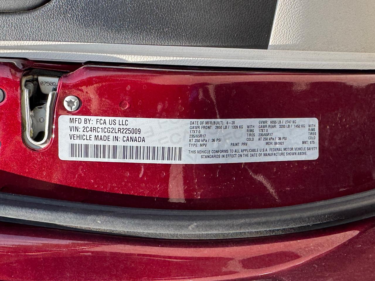 Chrysler Voyager LX 2020