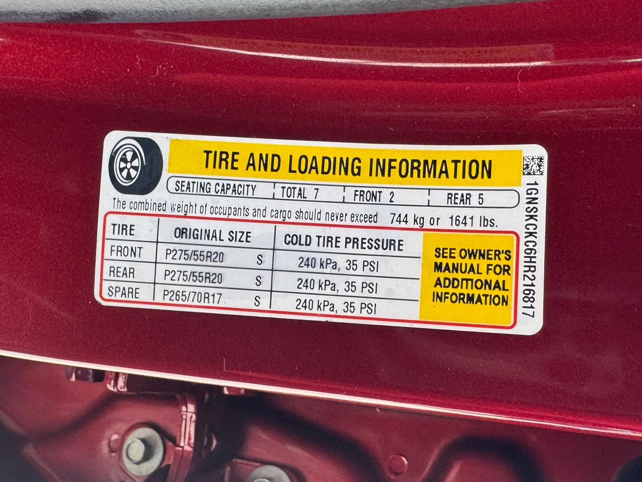 Chevrolet Tahoe Premier 4WD 2017