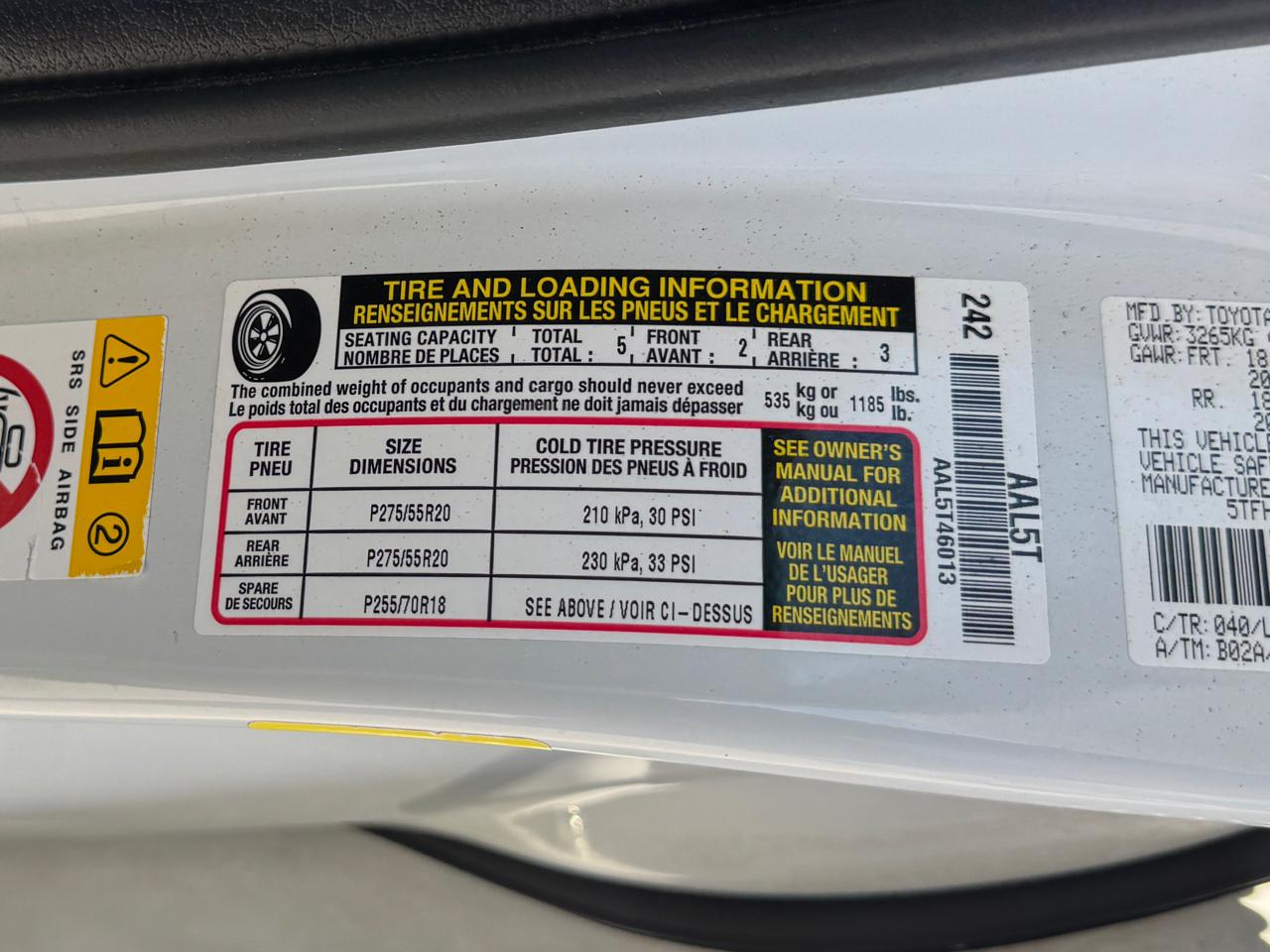 Toyota Tundra Limited CrewMax 5.7L 4WD 2020