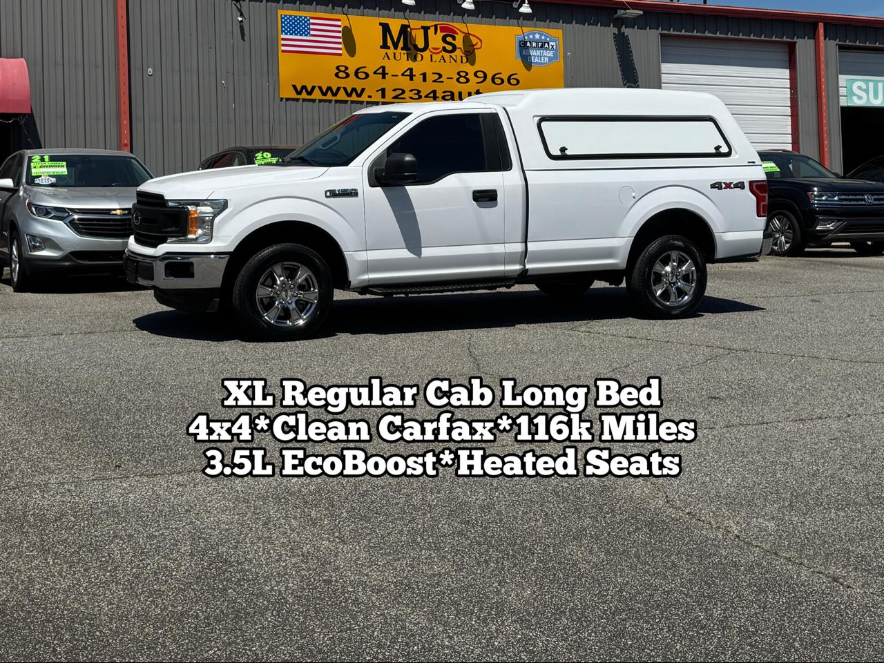 2018 Ford F-150 XL Regular Cab Long Bed 4WD