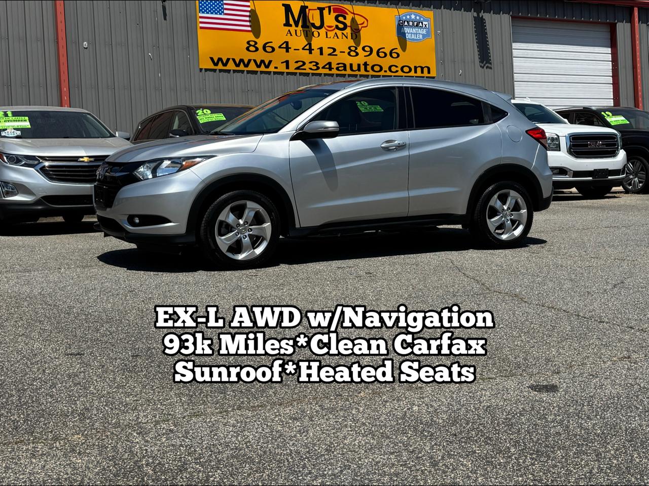 2016 Honda HR-V EX-L AWD w/Navigation