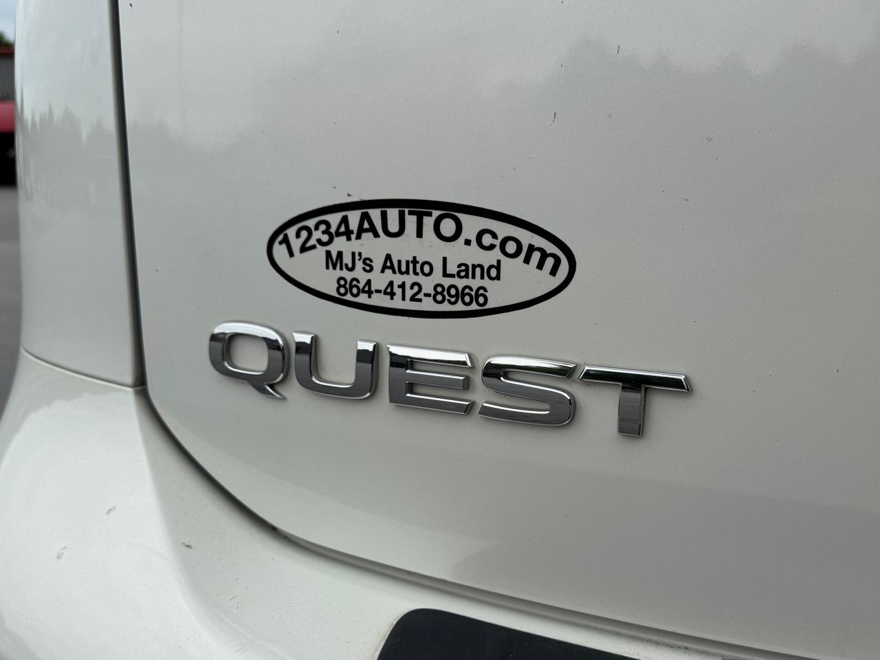 Nissan Quest Platinum 2015