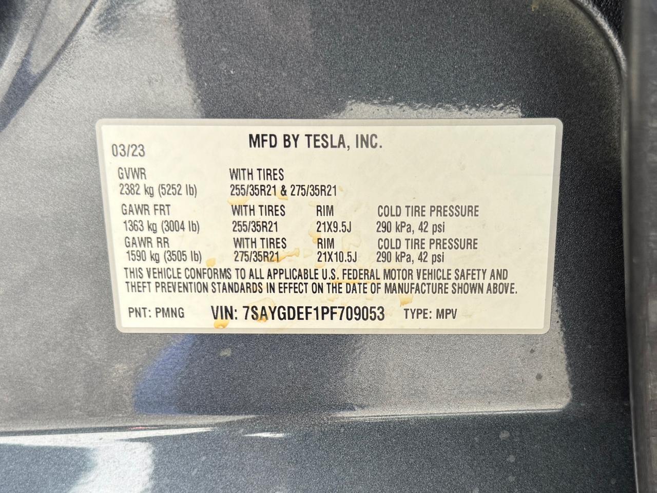 Tesla Model Y Performance 2023