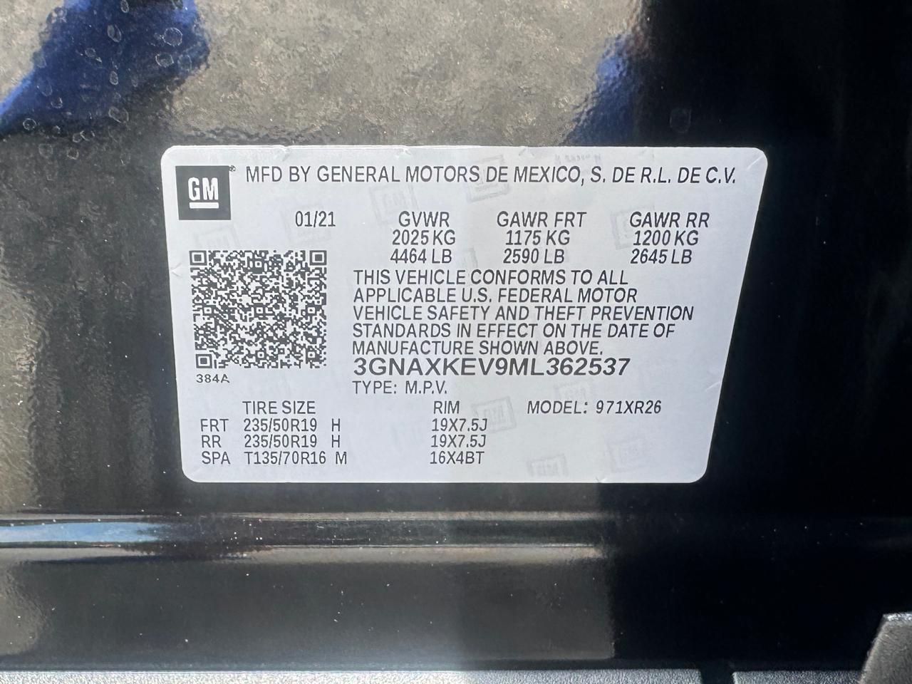 Chevrolet Equinox LT 2021