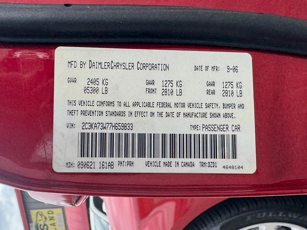 Chrysler 300 SRT8 2007