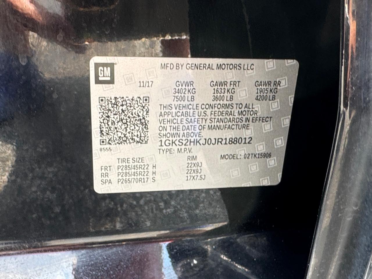 GMC Yukon XL Denali 4WD 2018