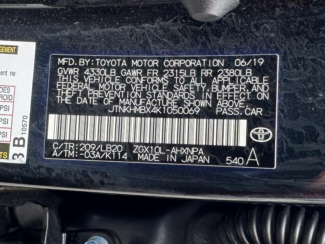 Toyota C-HR Limited 2019