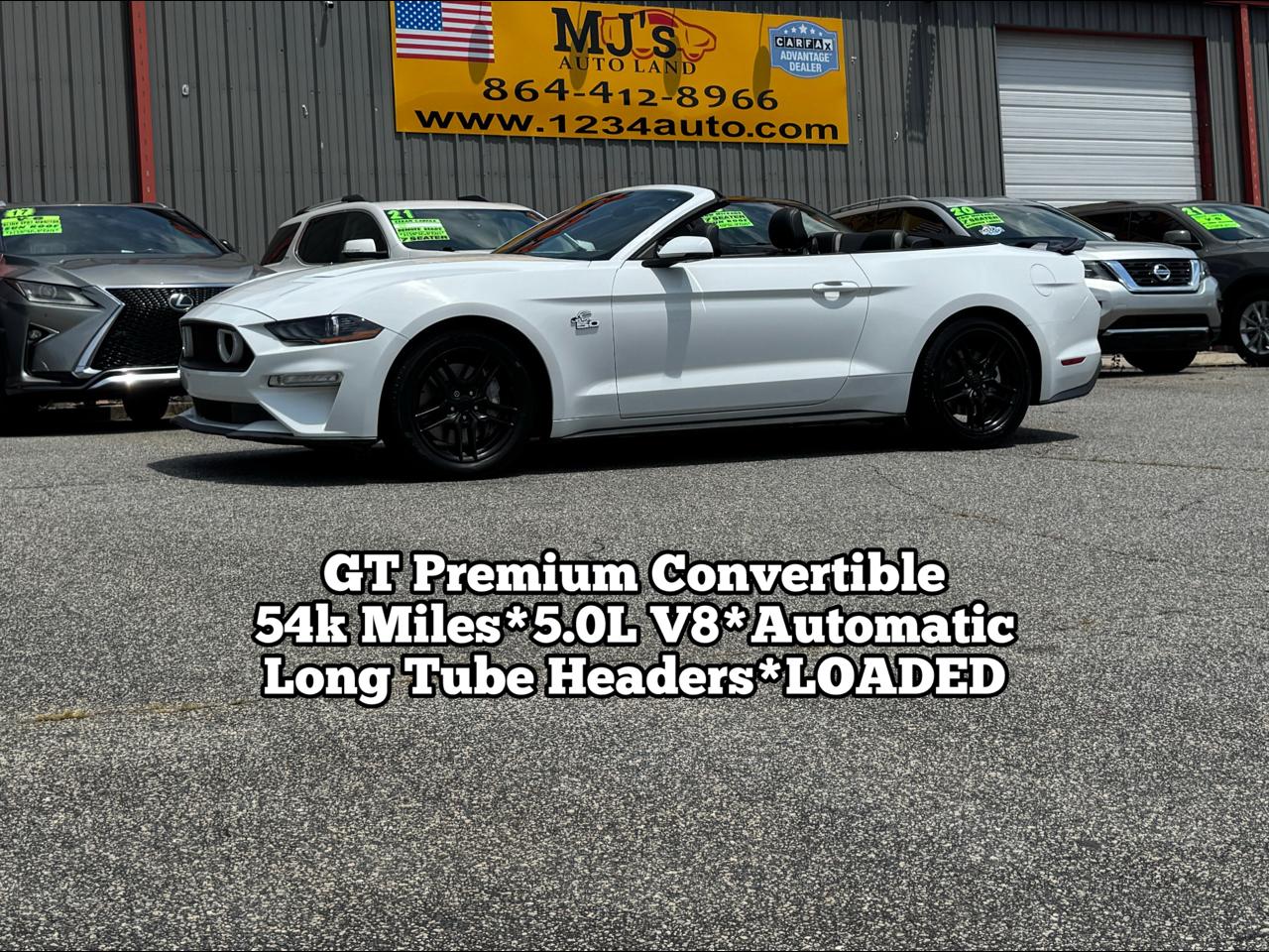 Ford Mustang GT Premium Convertible 2019