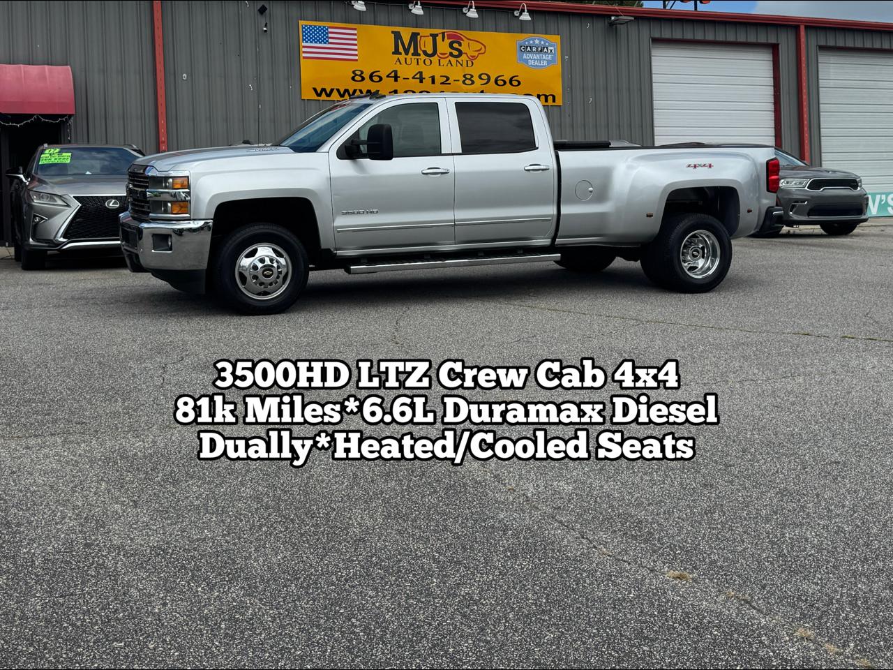 2015 Chevrolet Silverado 3500HD LTZ Crew Cab 4WD