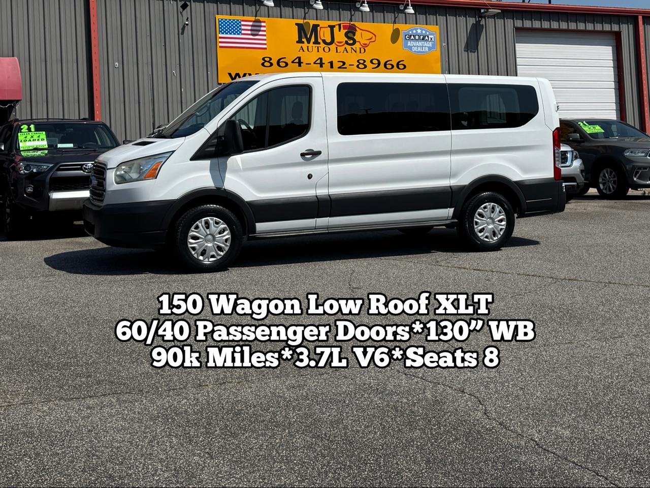 2015 Ford Transit 150 Wagon Low Roof XLT 60/40 Pass. 130-in. WB