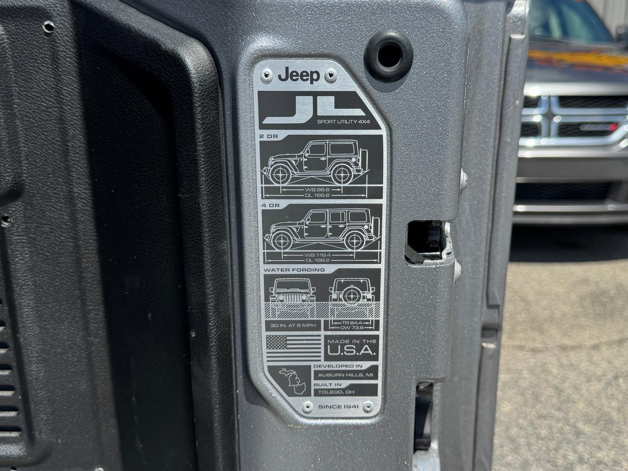 Jeep Wrangler Unlimited Sahara 2019