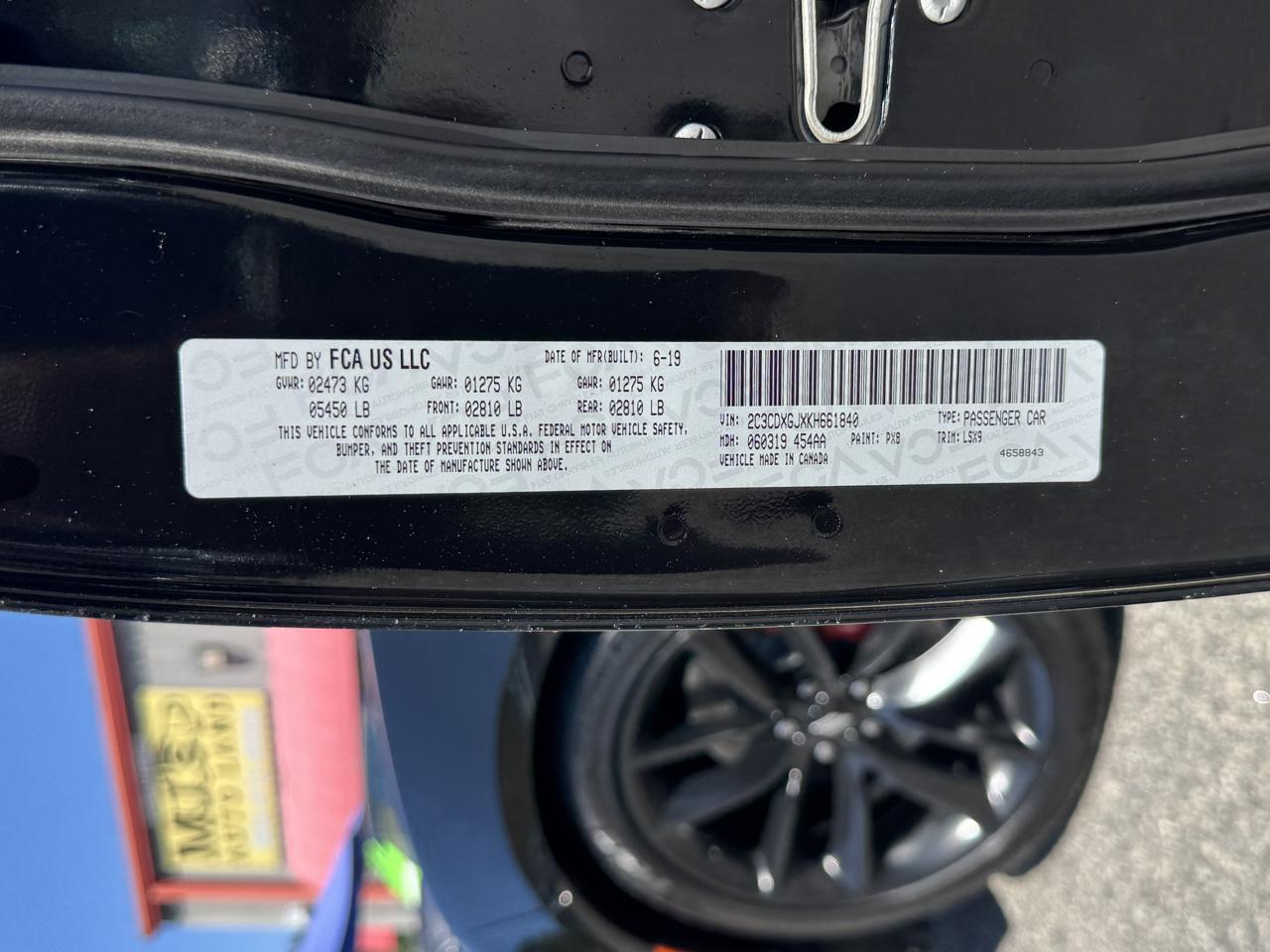 Dodge Charger R/T Scat Pack 2019