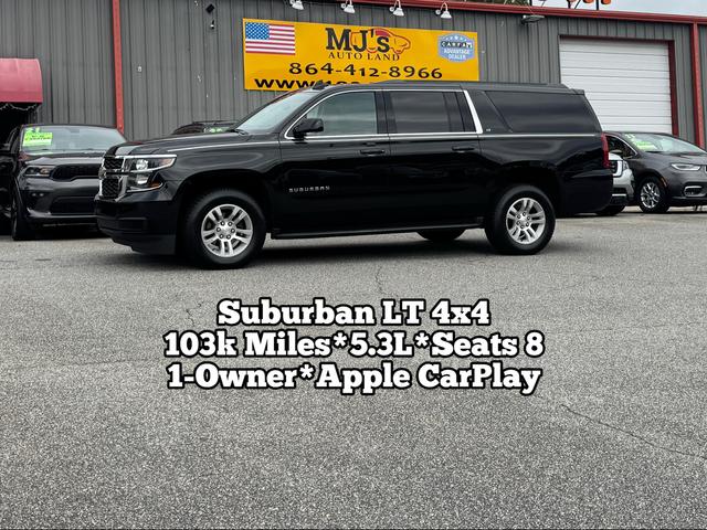 Black 2020 Chevrolet Suburban SUV / Crossover Four-Wheel Drive Automatic