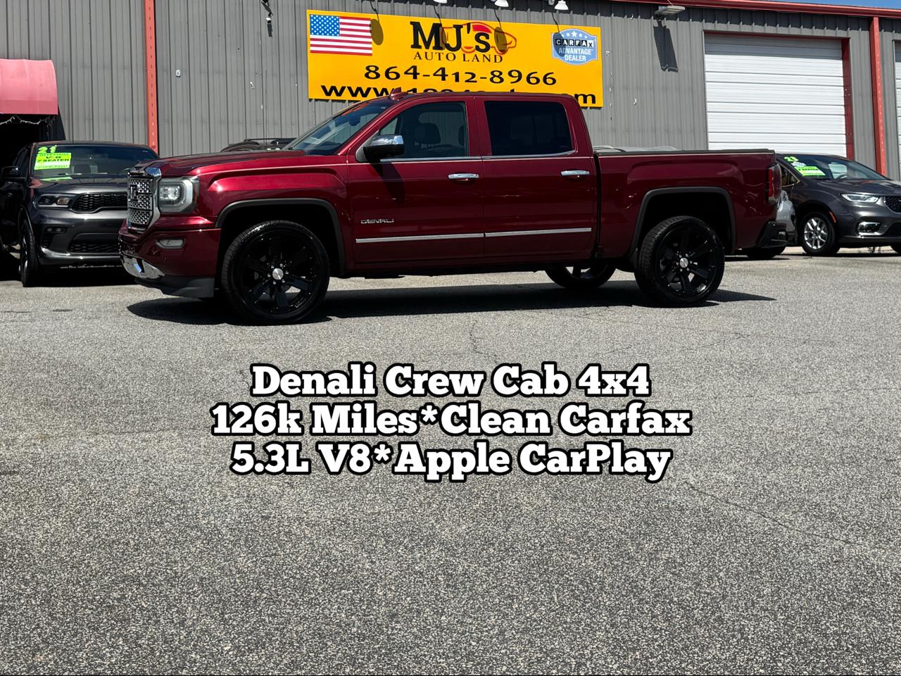 2016 GMC Sierra 1500 Denali Crew Cab 4WD