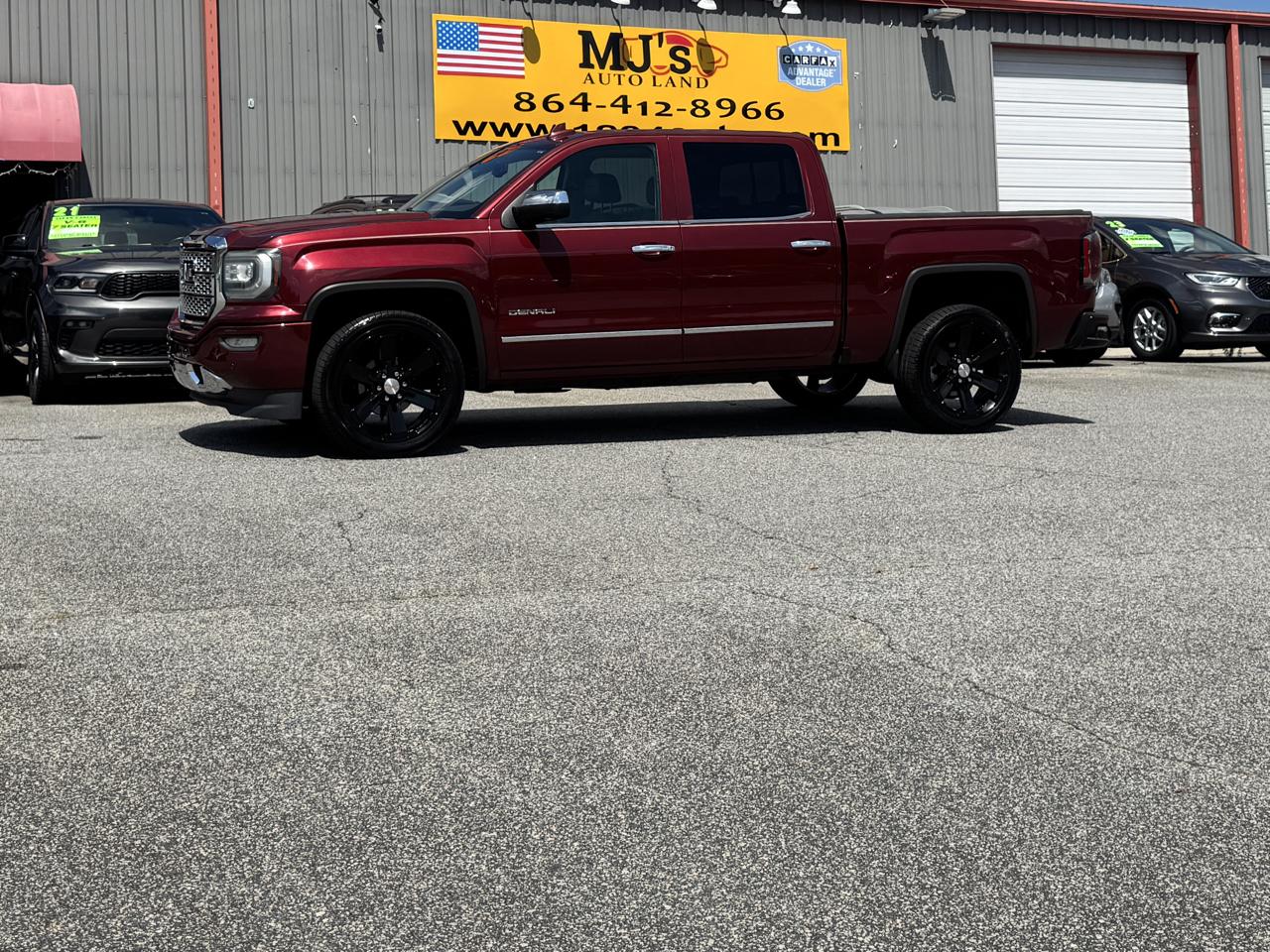 GMC Sierra 1500 Denali Crew Cab 4WD 2016
