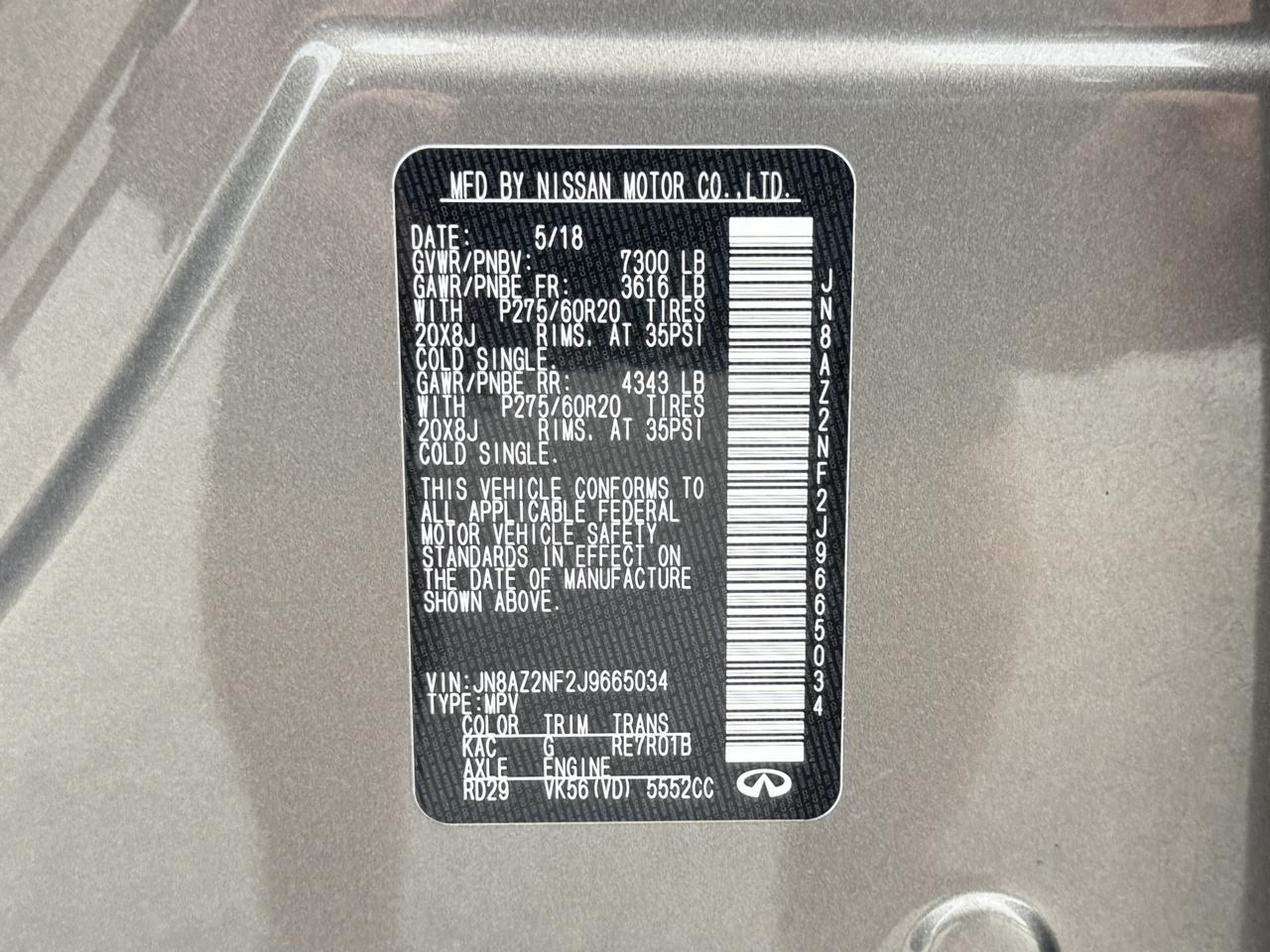Infiniti QX80 photo 39